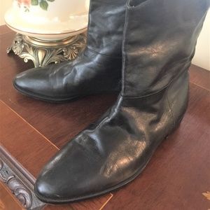 Brass Boots Men's Size 10.5 Leather made in Italy